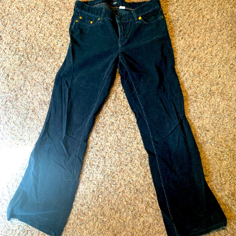 Deep navy corduroy pants